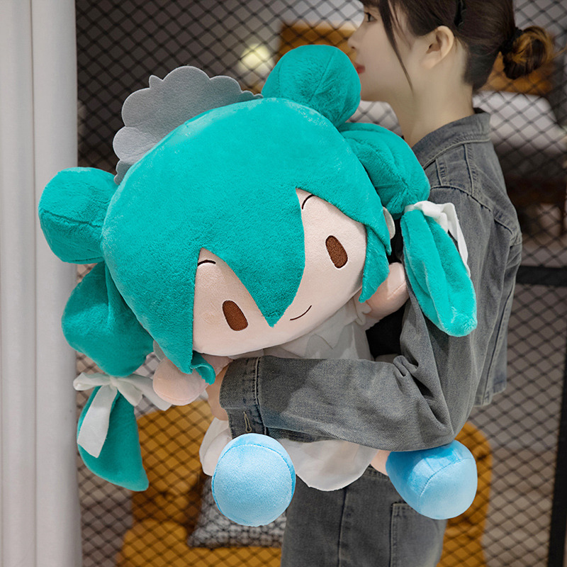 Japanese Lifestyle Anime - ขนาดใหญ่การ์ตูน Hatsune Miku ของเล่นตุ๊กตาน่ารักสไตล์ญี่ปุ่นตุ๊กตาอะนิเมะตุ๊กตาน่ารักรูป Plushies หมอนของขวัญสาว