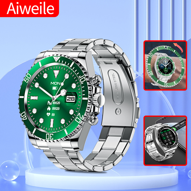 Japanese Man Lifestyle - Aiweile AW12 สไตล์ใหม่หรูหรา Smart Watch Dials