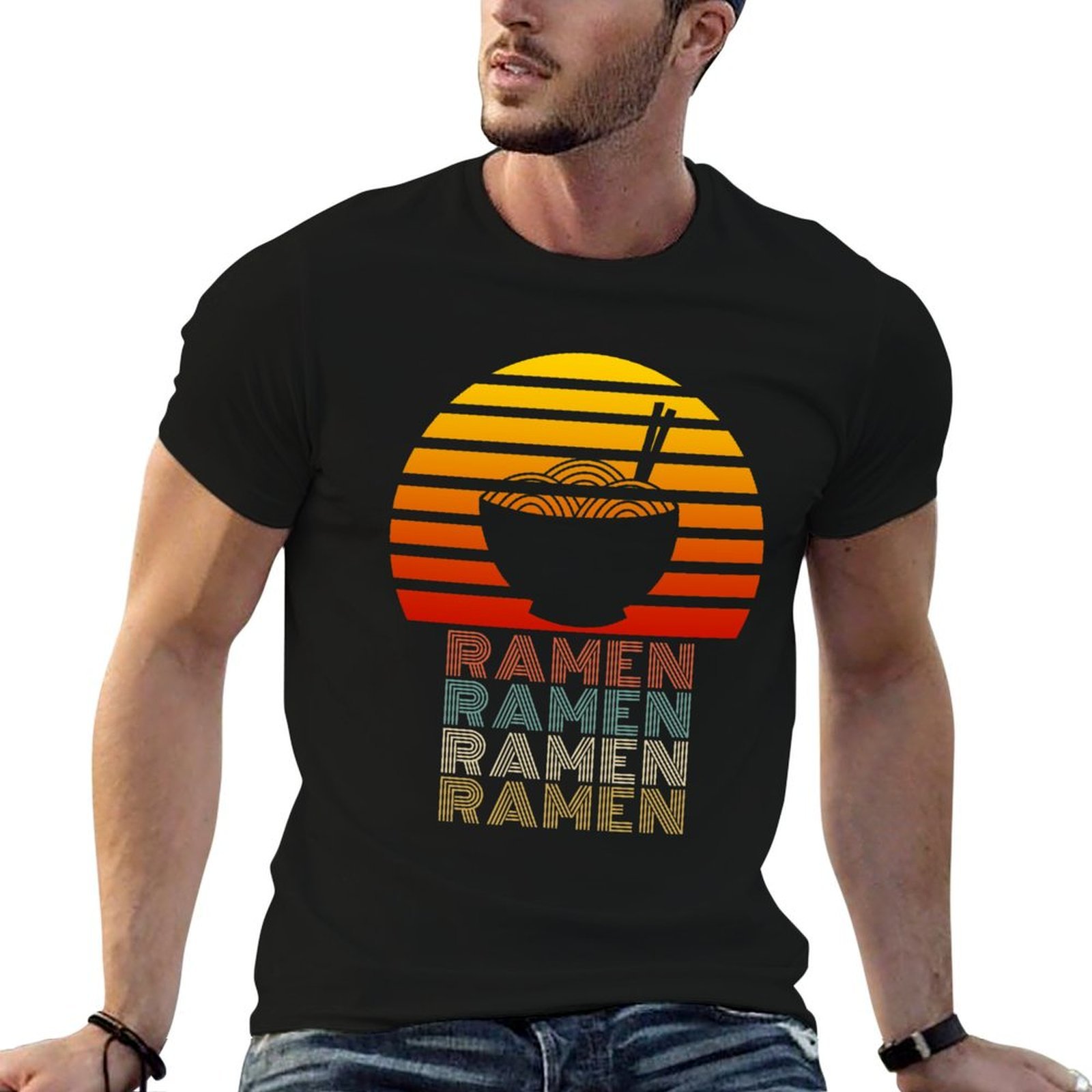 เสื้อยืดสไตล์วินเทจเรโทรสำหรับ - Japanese Man Lifestyle บทวิจารณ์และราคา