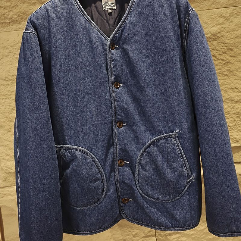 เสื้อแจ็คเก็ตยีนส์สไตล์เรโทรญี - Japanese Man Lifestyle บทวิจารณ์และราคา