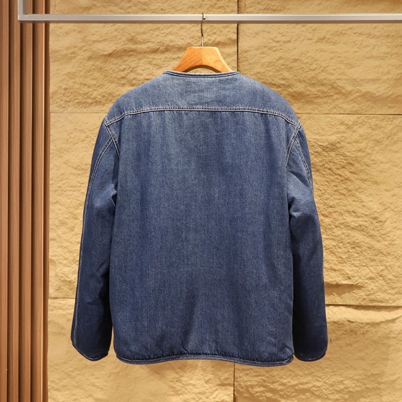 เสื้อแจ็คเก็ตยีนส์สไตล์เรโทรญี - Japanese Man Lifestyle บทวิจารณ์และราคา